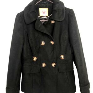 Pink Envelope Pea Coat 